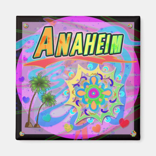 Íman Anaheim True Progress Magnet (Frente)