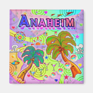 Íman Anaheim Vacation Target Magnet