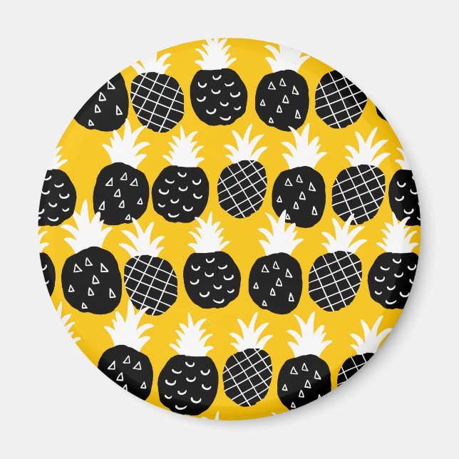 Íman Ananás preto (Frente)