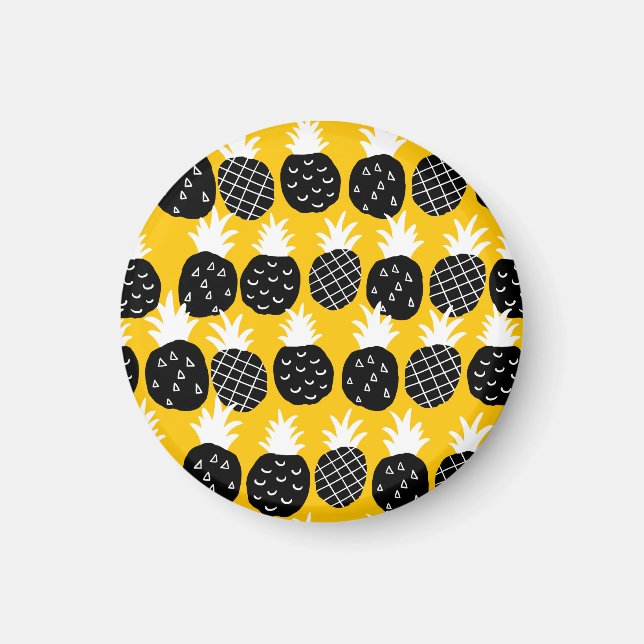 Íman Ananás preto (Frente)