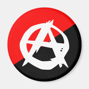 Íman Anarquista com um símbolo, Colômbia