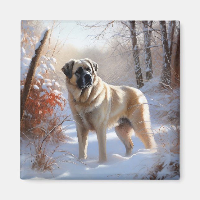 Íman Anatólia Shepherd Deixou nevar o Natal (Frente)