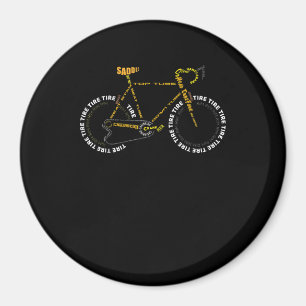 Íman Anatomia da Bicicleta CicloO Ciclismo da Bicicl