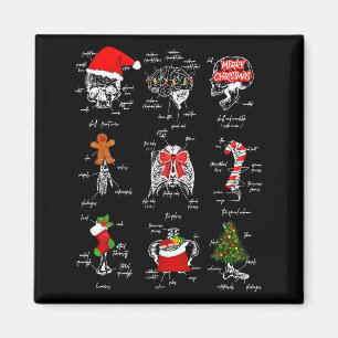 Íman Anatomia do Esqueleto Humano Natal Estudante de Me