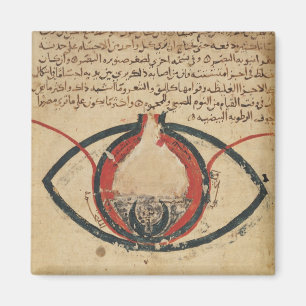 Íman Anatomia do Olho, a partir de um livro sobre doenç