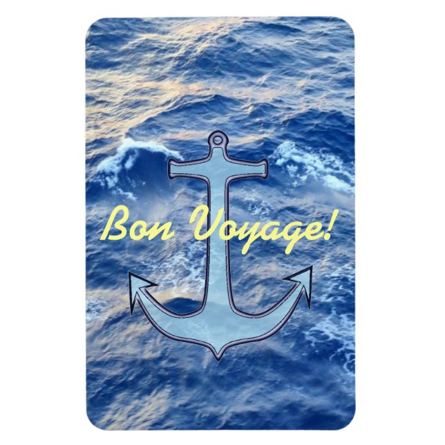 Íman Anchor Mar Bon Voyage Magnet (Vertical)