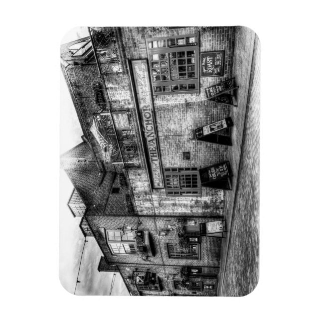 Íman Anchor Pub London Art (Vertical)