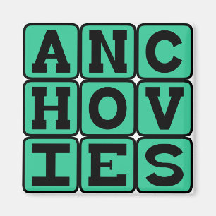 Íman Anchovas, Cobertura de Pizza