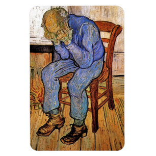 Íman Ancião na amargura por Vincent van Gogh 1890
