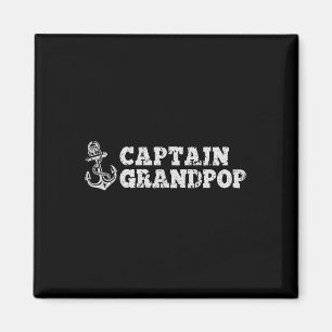 Íman Âncora de Barco Vintage Navegação Barco Capitão Vo