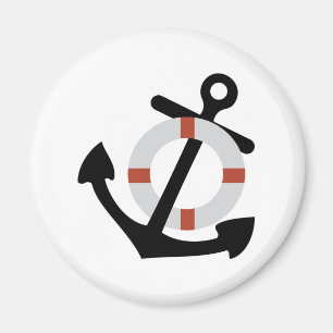 Íman âncora e lifesaver