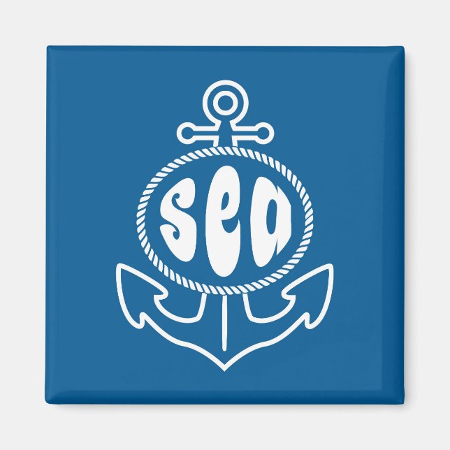 Íman Âncora E Mar (Frente)