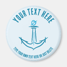 Íman Âncora marítima. Modelo de Presente de Marinheiro