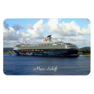 Íman Ancorado em Bonaire Mein Schiff