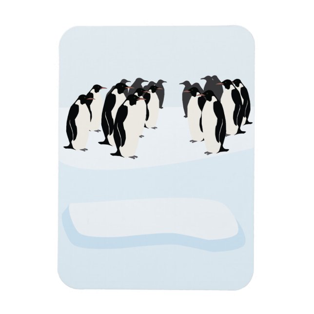 Íman Andada de Pinguins (Vertical)