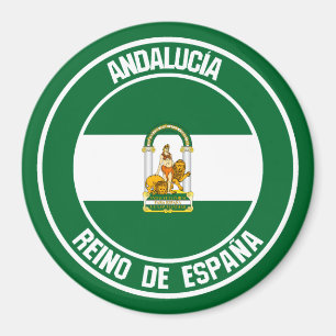 Íman Andalucía Round Emblem