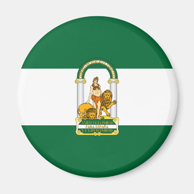 Íman Andaluzia, bandeira Espanha (Frente)