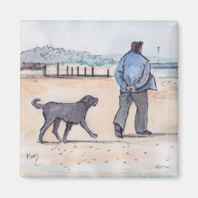 Íman andando com o cachorro - 07 (Frente)