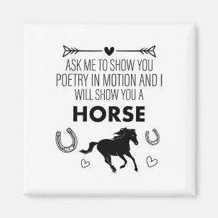 Íman Andando Me Peça Para Te Mostrar O Equestre Equestr