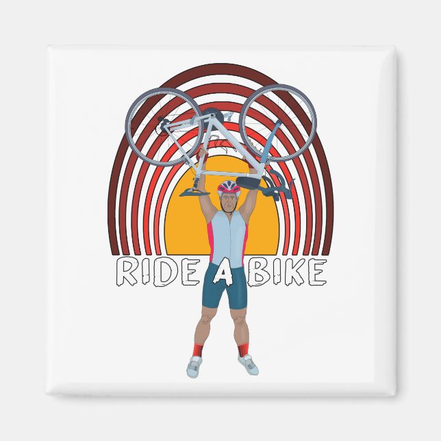 Íman Andar de bicicleta (Frente)