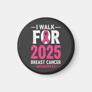 Íman Ando por 2025, Camisa-T Básica Masculina do Cancer
