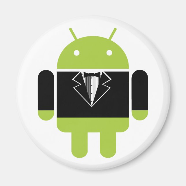 Íman Android Clássico - Magnet (Frente)