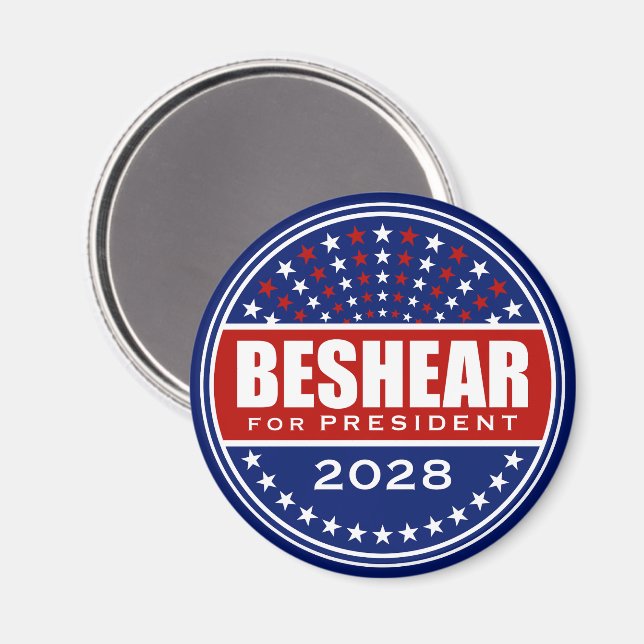 Íman Andy Beshear para Presidente 2028 (Front/Back)