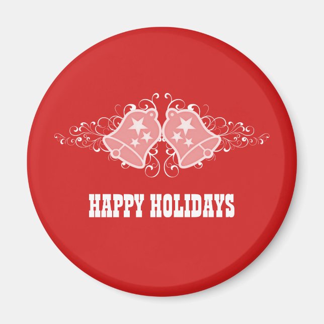 Íman Anéis de Natal e Antilhas, Vermelhas (Frente)