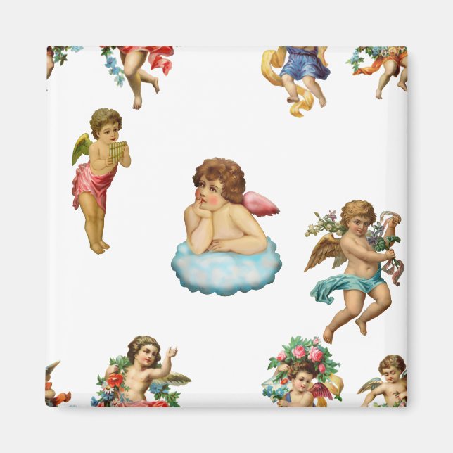 Íman Anel cherub antigo (Frente)