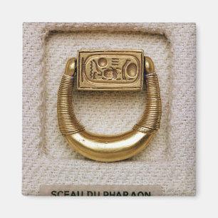 Íman Anel com o selo do general Horemheb