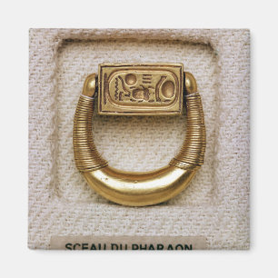 Íman Anel com selo do General Horemheb