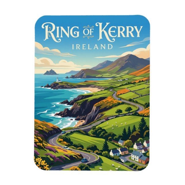 Íman Anel de Kerry Irlanda (Vertical)
