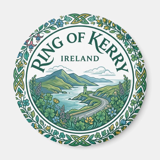 Íman Anel de Kerry Irlanda (Frente)