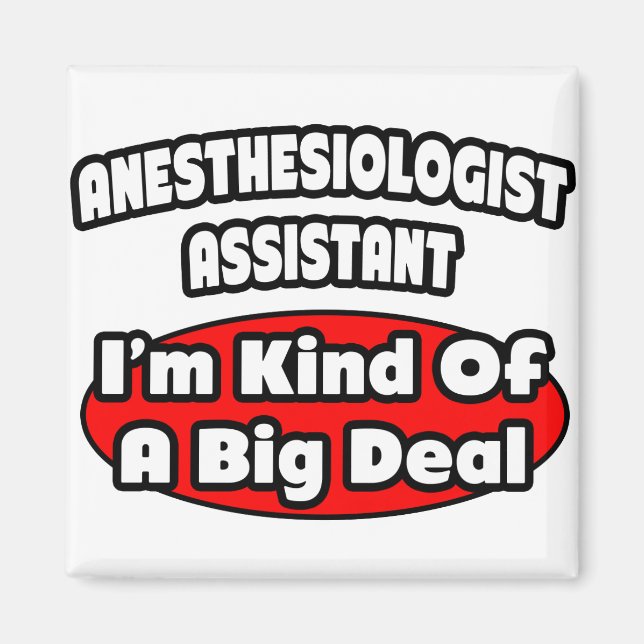 Íman Anestesiologista Assistente.. Grande negócio (Frente)