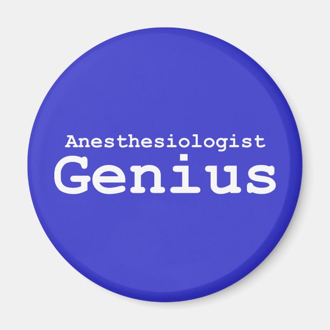 Íman Anestesiologista Genius Gifs (Frente)