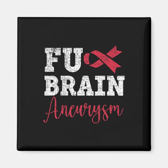 Íman Aneurysm Warrior Medical Condition Aneurysm Awaren (Frente)