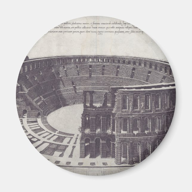 Íman Anfiteatro de Verona na Piazza Bra (Frente)