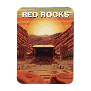 Íman Anfiteatro Red Rocks Colorado