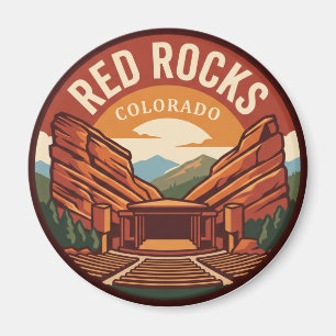 Íman Anfiteatro Red Rocks Colorado
