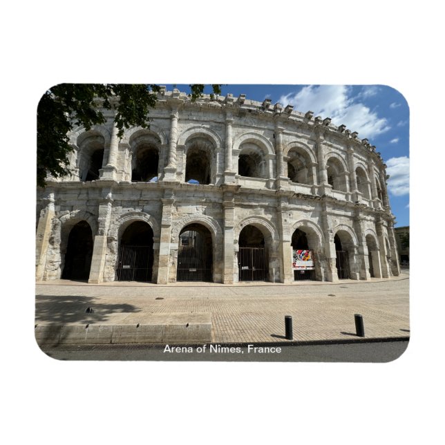 Íman Anfiteatro Romano, Nimes, França em um (Horizontal)