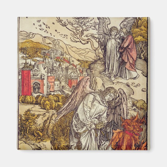Íman Angel com a Chave do Abismo, 1498 (Frente)