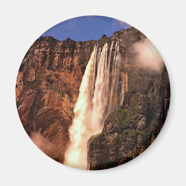 Íman Angel Falls em Auyan Tepui, Venezuela (Frente)