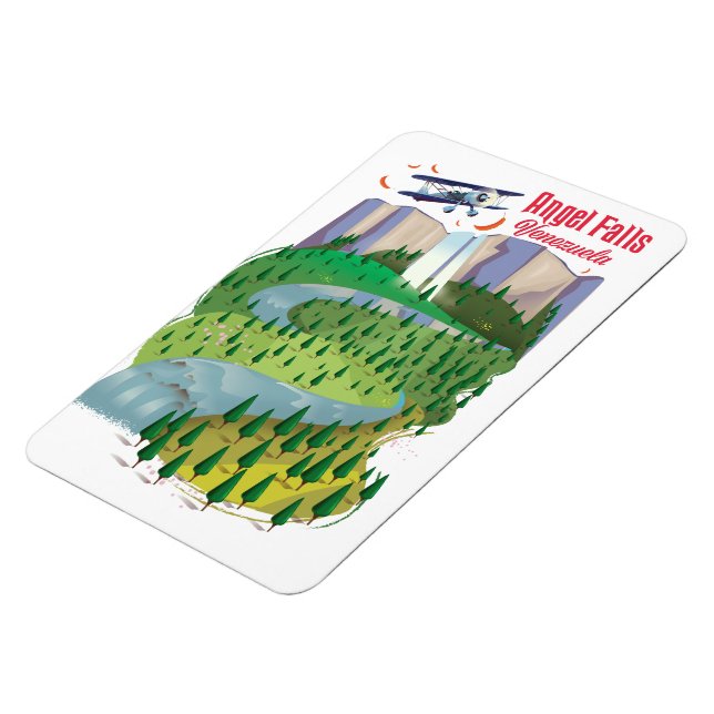 Íman Angel Falls Venezuela (Left Side)