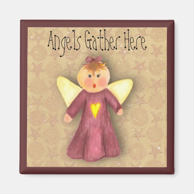 Íman Angel Magnet (Frente)