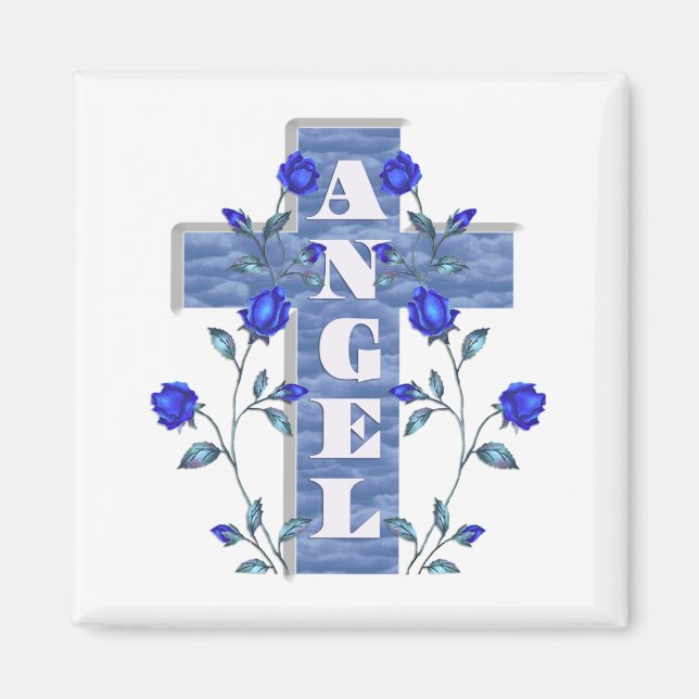 Íman Angel Magnet Blue (Frente)