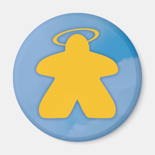 Íman Angel Meeple Magnet (Frente)