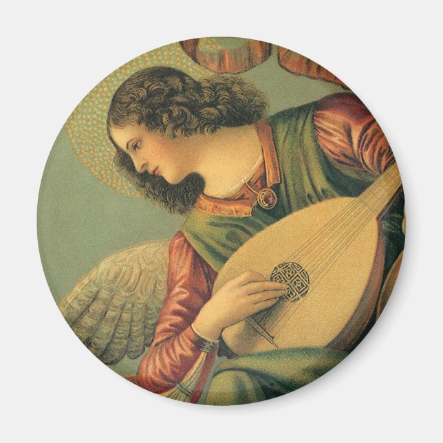Íman Angel Musical, Melozzo da Forli, Arte Renascentist (Frente)