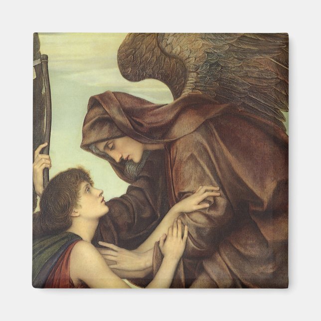Íman Angel of Death por Evelyn De Morgan (Frente)