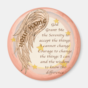 Íman Angel Serenity Prayer