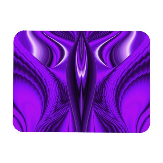 Íman Angel Wings, Abstrato Fantasy Rainbow-Art (Horizontal)